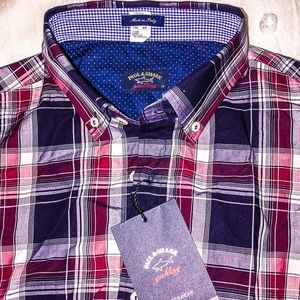 PAUL & SHARK Woven 100% Cotton Shirt